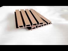 ألواح غطاء الجدران WPC الصديقة للبيئة للتزيين الخارجي