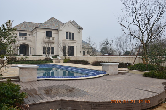 سطح مركب مجوف حمام سباحة حديقة سطح مركب 140x23mm