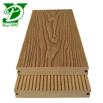 140x23mm مواد سطح مضادة للماء الخشب البلاستيك المركب السطح القدرة الدائمة