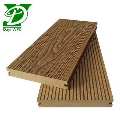 140x23mm مواد سطح مضادة للماء الخشب البلاستيك المركب السطح القدرة الدائمة