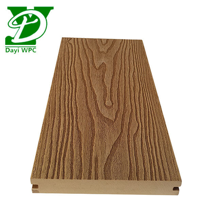 140x23mm مواد سطح مضادة للماء الخشب البلاستيك المركب السطح القدرة الدائمة