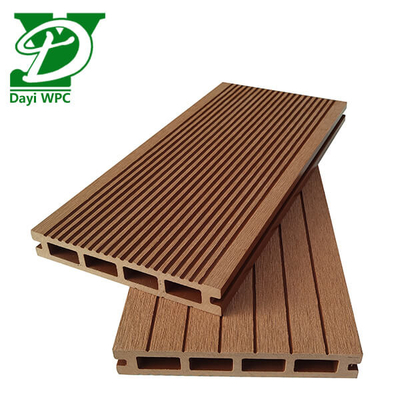 140x23ملم الحجم الطابق الخارجي WPC التصميم الحديث