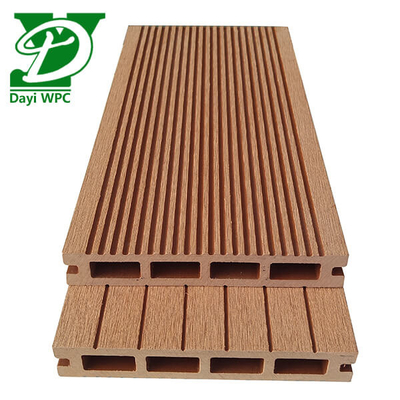 140x23ملم الحجم الطابق الخارجي WPC التصميم الحديث