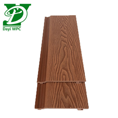 ألواح الحائط الزخرفية المكونة من WPC المقاومة للماء 156 * 21mm