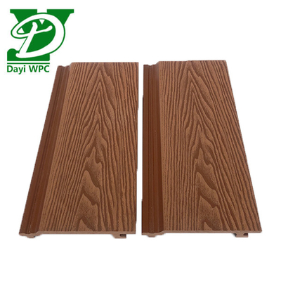 ألواح الحائط الزخرفية المكونة من WPC المقاومة للماء 156 * 21mm