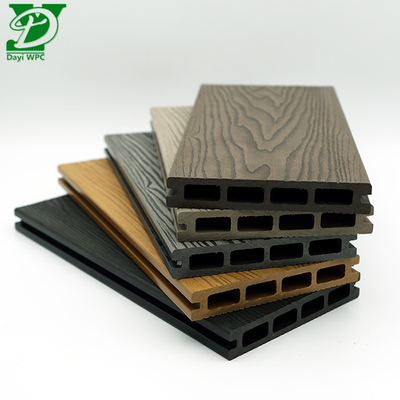 أرضيات خارجية 3D المنتشرة WPC