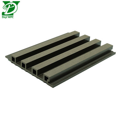 لوحة الحائط الخارجية WPC ذات سطح منخفض الصيانة مقاومة للطقس