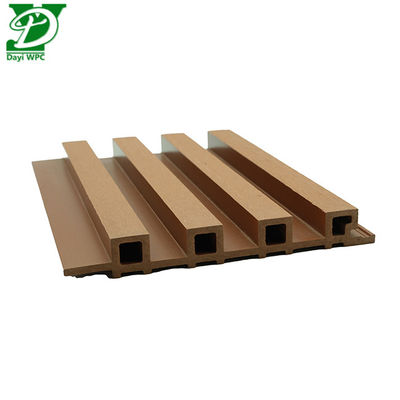 لوحة الحائط الخارجية الحديثة المقاومة للأشعة فوق البنفسجية والبهتان ذات السطح المنخفض WPC