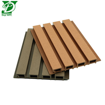 Popular Color Environmental Trough Surface WPC External Wall Cladding